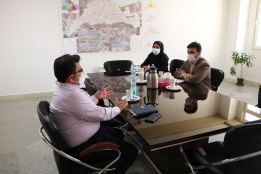 دیدار مدیرکل تعاون، کار و رفاه اجتماعی استان مرکزی با سرپرست جهاددانشگاهی استان