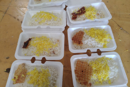 طبخ غذای نذری در ایام محرم/جهاد دانشگاهی استان مرکزی