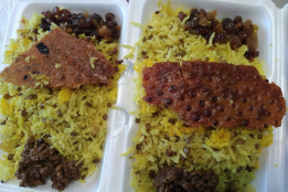 طبخ غذای نذری در آستانه اربعین حسینی/جهاددانشگاهی استان مرکزی