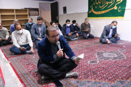 برگزاری مراسم زیارت عاشورا به مناسبت مبعث حضرت محمد(ص)/جهاددانشگاهی استان مرکزی