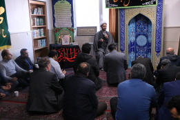 آیین یادبود جهادگر جهاددانشگاهی استان مرکزی