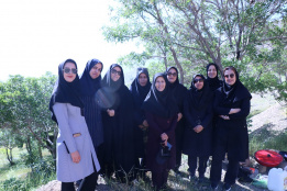 اردوی طبیعت‌گردی و پیاده‌وری ویژه بانوان جهادگر جهاددانشگاهی استان مرکزی
