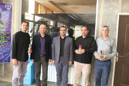 آیین گرامیداشت روز کارمند در جهاددانشگاهی استان مرکزی
