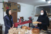 بازدید مدیر اجرایی طرح ملی مشاغل خانگی استان مرکزی از کارگاه تولیدی صنایع چوب اراک