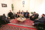 دیدار اعضای جهاد دانشگاهی استان مرکزی با خانواده شهیدان مشهدی و غلامی