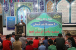 حضور ریاست جهاد دانشگاهی در مراسم ۸ مسجد ، ۸ شب آسمانی