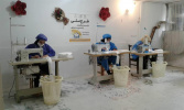 تولید ماسک توسط جمعی از زنان سرپرست خانوار