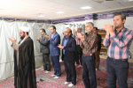 اقامه نماز جماعت هم‌زمان با ماه رمضان در جهاددانشگاهی استان مرکزی