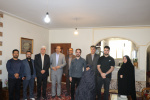 دیدار سرپرست و اعضای جهاددانشگاهی استان مرکزی با خانواده دو شهید موسوی
