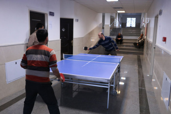 مسابقه تنیس روی میز در جهاددانشگاهی استان مرکزی برگزار شد