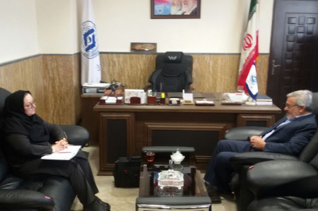 نشست مشترک مدیر ستفا استان مرکزی و رئیس اتاق تعاون استان مرکزی برگزار شد