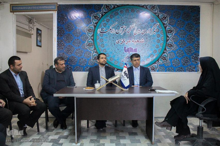 بازدید کریمی نماینده مردم شریف اراک، کمیجان و خنداب در مجلس شورای اسلامی از ایکنا مرکزی