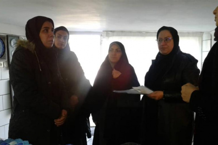 بازدید کارفرما و ناظر طرح ملی "توانمندسازی زنان سرپرست خانوار" در استان مرکزی از کارگاه های پیشرانان طرح