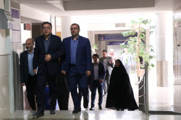 بازدید سرپرست دفتر برنامهریزی، بودجه و تحول اداری استانداری مرکزی از جهاددانشگاهی استان