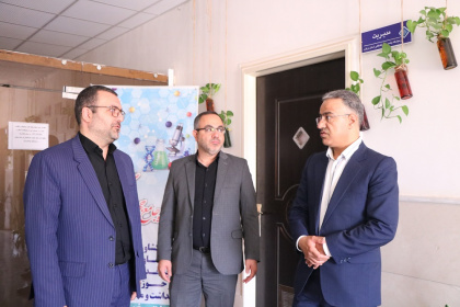 بازدید مدیرکل منابع طبیعی و آبخیزداری استان مرکزی از جهاددانشگاهی استان
