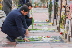 مراسم تجدید میثاق با شهدا با حضور سرپرست و مسئولین جهاد دانشگاهی استان مرکزی
