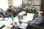 نشست ریاست جهاد دانشگاهی استان مرکزی با سرپرست سازمان صنعت، معدن و تجارت استان
