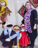 بازدید کارگاه خانگی عروسک سازی شهرستان دلیجان در راستای اجرای طرح ملی مشاغل خانگی