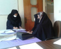 مشاوره تخصصی فرش بافی در دبیرخانه طرح ملی توسعه مشاغل خانگی استان مرکزی