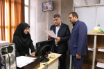 بازدید مدیرکل دفتر امور شهری استانداری مرکزی از روند ارزیابی پذیرفته‌شدگان آزمون استخدامی آتش نشانی در جهاددانشگاهی
