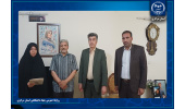 دیدار مسئولان جهاد دانشگاهی و بنیاد شهید اراک با خانواده شهیده مهسا طاهری