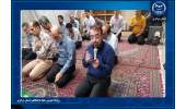 برگزاری مراسم زیارت عاشورا به مناسبت وفات حضرت معصومه(س) و گرامیداشت شهدای دفاع مقدس