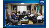 دیدار رئیس و کارکنان جهاد دانشگاهی با آتش‌نشانان استان مرکزی