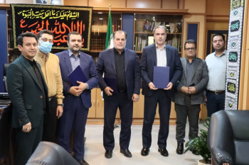 امضای تفاهمنامه همکاری سهجانبه جهاددانشگاهی، فرمانداری ساوه و اداره کل آموزش فنی و حرفهای استان مرکزی