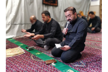 برگزاری مراسم پرفیض زیارت عاشورا و سوگواری در عزای امام حسن مجتبی(ع)