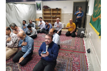 برگزاری مراسم زیارت عاشورا به مناسبت وفات حضرت معصومه(س) و گرامیداشت شهدای دفاع مقدس