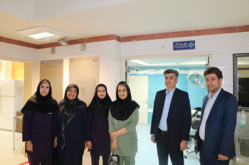 تقدیر رئیس جهاد دانشگاهی استان مرکزی از پرستار مرکز درمان ناباروری به مناسبت روز پرستار